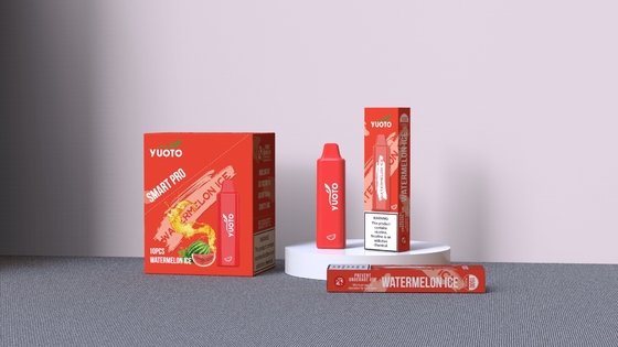 %2-5Mg 1500 Puffs Tek Kullanımlık Vape 800mAh Pil 7W-12W