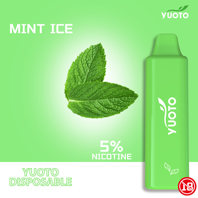 Yuoto Smart Pro 1500 Puf Tek Kullanımlık Ecig 3.7V 5.0ml E-Suyu Kapasitesi