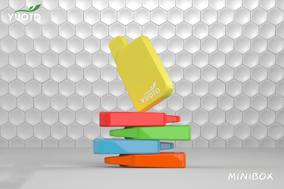 Yuoto Mini Box 700 Puffs Vape Tek Kullanımlık 15 Aromalı Pil 450mAh E-Suyu 2.3ml