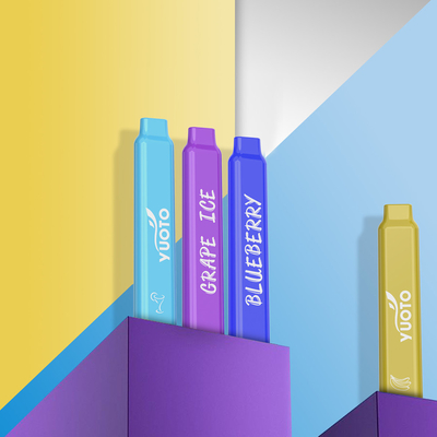 %5 Nikotin 600 Puffs Vape 12 Tat Tek Kullanımlık 2.0 ML Meyve Suyu Kapasitesi