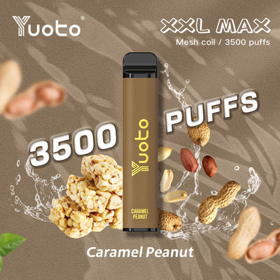 FCC 1200 Mah Yuoto Tek kullanımlık Vape XXL MAX 3500 Puffs Cihaz Aroması