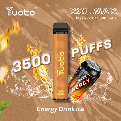 Yuoto Tek kullanımlık Vape XXL MAX 3500 Puffs Cihaz Aroması