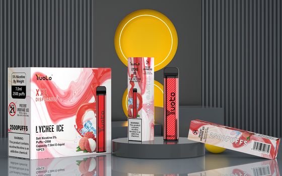 Yenilikçi Teknolojiler Yuoto Tek Kullanımlık Vape XXL 2500 Puffs 7Ml