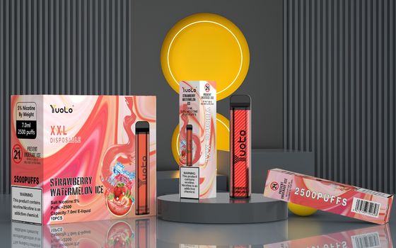 İnanılmaz Lezzet XXL 2500 Puffs 50mg Tuz Nikotinli Vape Cihazı