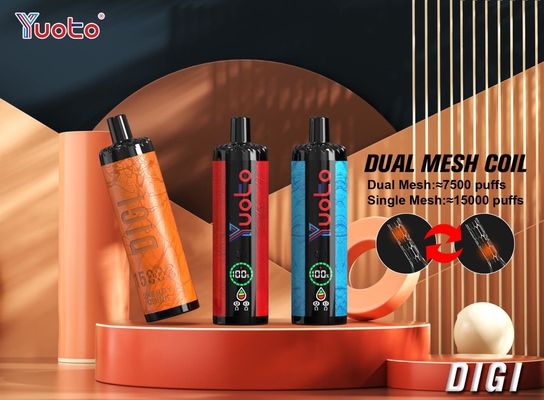 Düzenlenebilir Hava Akışı YUOTO 23 Aromalı Tek kullanımlık Vape Kalemi