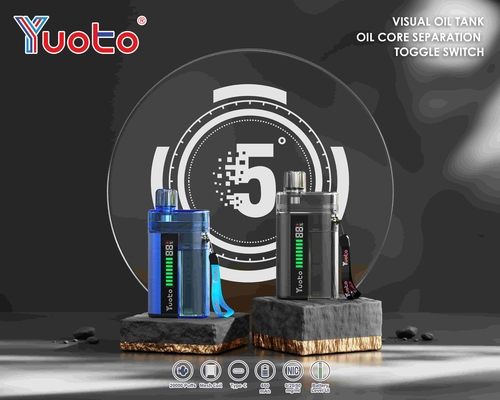 Ayarlanabilir Hava Akışlı Fırınlanmış Vernik Vape, %0 Nikotin Gücü