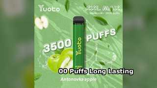 Yuoto XXL MAX 00 Puffs Cihaz Aromaları