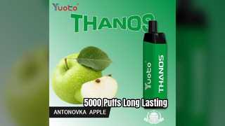 Yuoto Thanos 5000 Puffs Uzun Ömürlü Cihaz